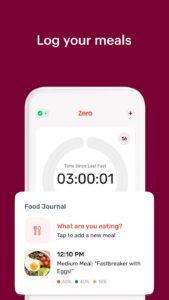 Screenshot Zero - Intermittent Fasting Mod APK