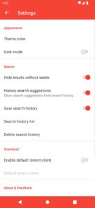 Screenshot Torrent Search Revolution Mod APK