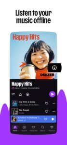 Screenshot Deezer: Music & Podcast Player Mod APK