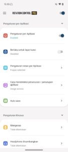 Screenshot Rotation Control Pro Mod APK