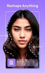 Screenshot Facetune: Hair Mod APK