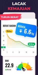 Screenshot Lose Weight App for Women Mod APK