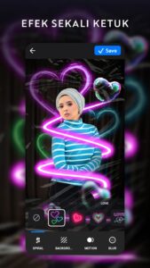 Screenshot NeonArt Photo Editor & Effects Mod APK