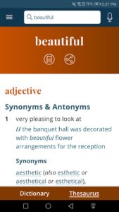 Screenshot Dictionary Merriam-Webster Mod APK