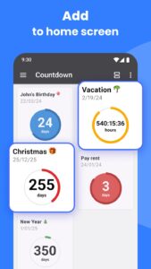 Screenshot Countdown Widget Mod APK