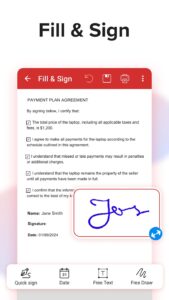 Screenshot MobiPDF: PDF Editor & Scanner Mod APK