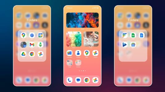 Screenshot Phone Launcher Happy Mod APK