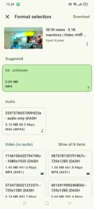Screenshot SaveFrom.net Mod APK
