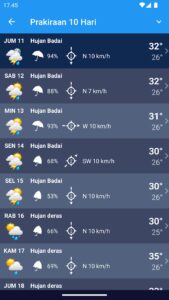 Screenshot Weather XL Pro Mod APK