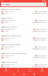 Screenshot Torrent Search Revolution Mod APK