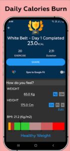 Screenshot Karate Workout At Home Mod APK