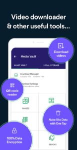 Screenshot Avast Secure Browser Mod APK