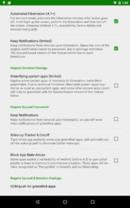 Screenshot Greenify Mod APK