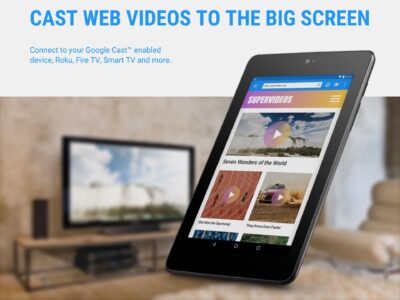 Screenshot Web Video Cast Browser to TV Mod APK