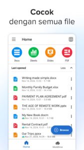 Screenshot MobiOffice Mod APK