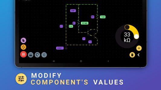 Screenshot PROTO - Circuit Simulator Mod APK