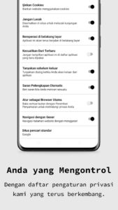 Screenshot Incognito Browser Mod APK