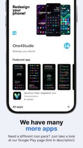 Screenshot Vera Outline White Icon Pack Mod APK