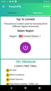 Screenshot Power VPN: Fast & Secure VPN Mod APK