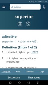 Screenshot Dictionary Merriam-Webster Mod APK