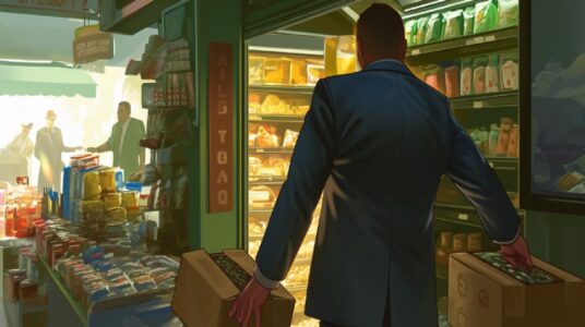 Screenshot Supermarket Sim Story Mod APK