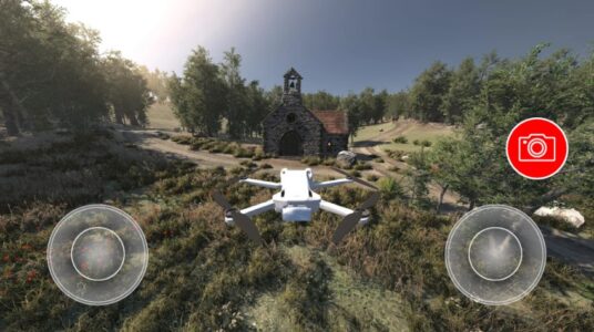 Screenshot Drone Simulator Realistic UAV Mod APK