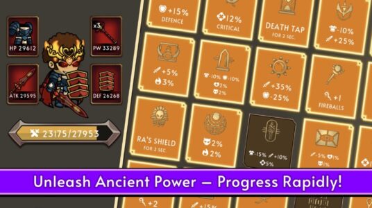 Screenshot Knight Hero 2 Revenge idle RPG Mod APK