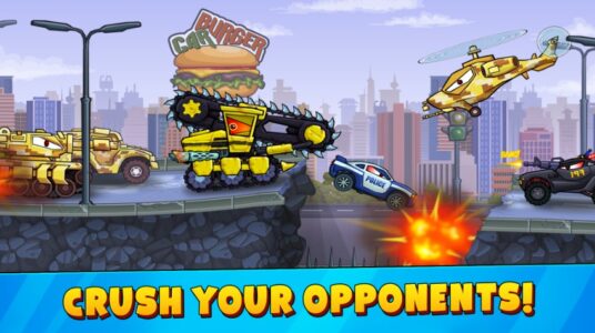 Screenshot Hill Climb Flying Car 3 Mod APK