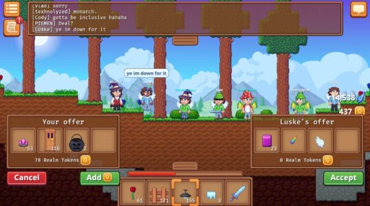 Screenshot Crystal Realms Mod APK