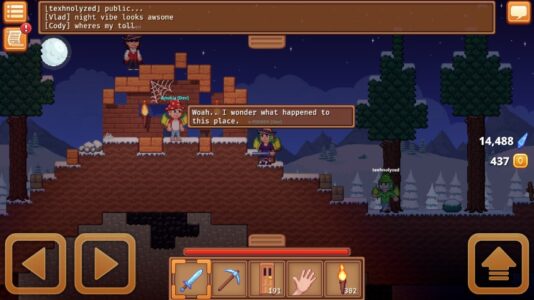 Screenshot Crystal Realms Mod APK