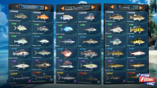 Screenshot Ocean Fishing King Mod APK