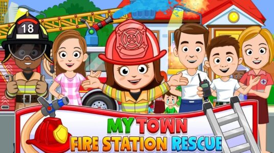 Screenshot Firefighter: Fire Truck Games Mod APK