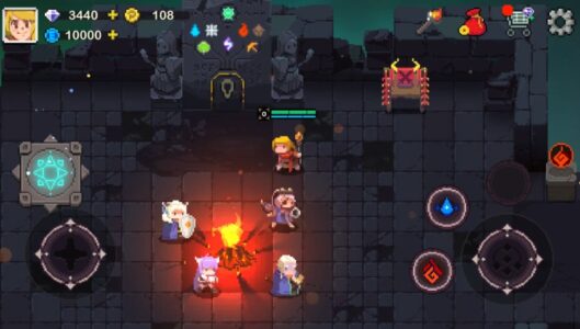 Screenshot Elemental Dungeon: Roguelike Mod APK