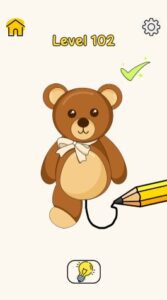 Screenshot Draw One Puzzle: Brain Games Mod APK