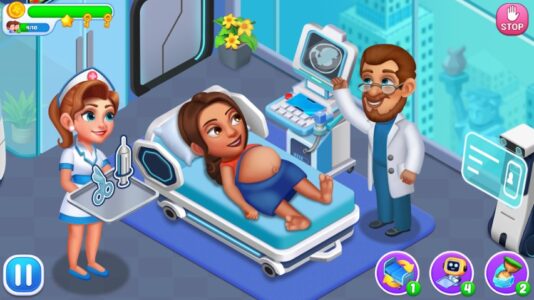 Screenshot Happy Doctor: Clinic Game Mod APK