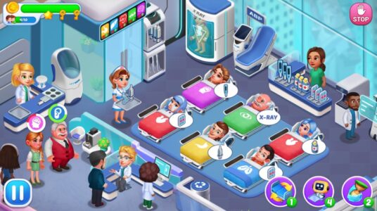 Screenshot Happy Doctor: Clinic Game Mod APK