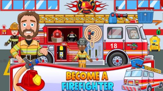 Screenshot Firefighter: Fire Truck Games Mod APK