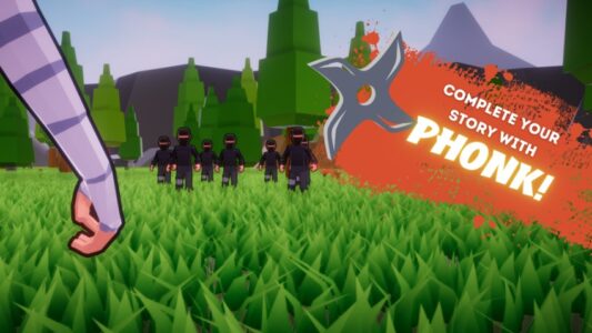 Screenshot Ninja Remix - Make Handsigns! Mod APK