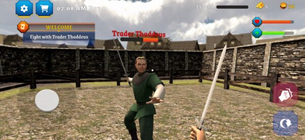 Screenshot Knight Shop Simulator Mod APK