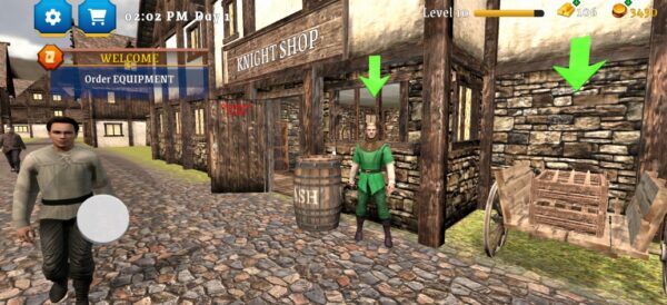 Screenshot Knight Shop Simulator Mod APK