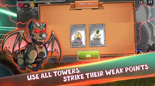 Screenshot Heroes of Darkness - TD Mod APK