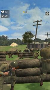 Screenshot Frontline Heroes: WW2 Warfare Mod APK