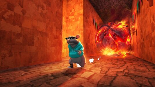Screenshot Obby Escape: Prison Rat Dance Mod APK