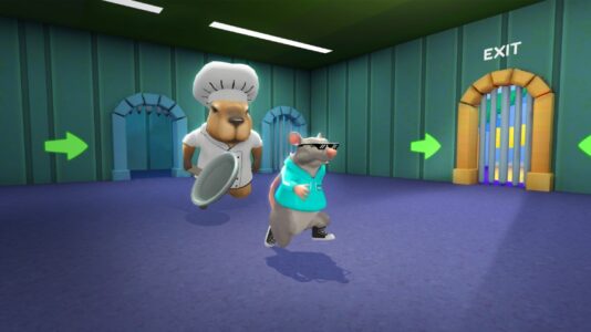 Screenshot Obby Escape: Prison Rat Dance Mod APK