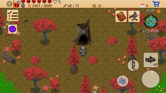 Screenshot Survival RPG: Pirate Adventure Mod APK