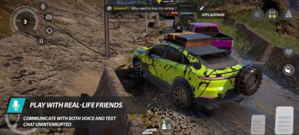 Screenshot Offroad League Online Mod APK