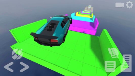 Screenshot Mega Ramp Car Stunts Car Races Mod APK
