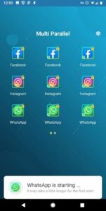 Screenshot Multi Parallel: Multi Accounts Mod APK