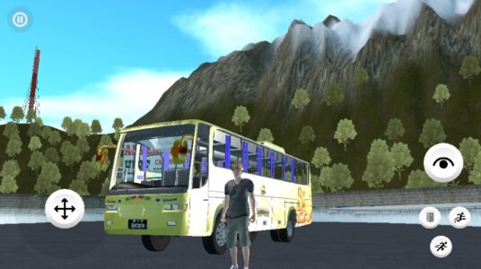 Screenshot Bus Simulator Nepal Mod APK