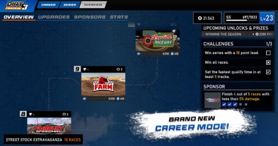 Screenshot Dirt Trackin 3 Mod APK